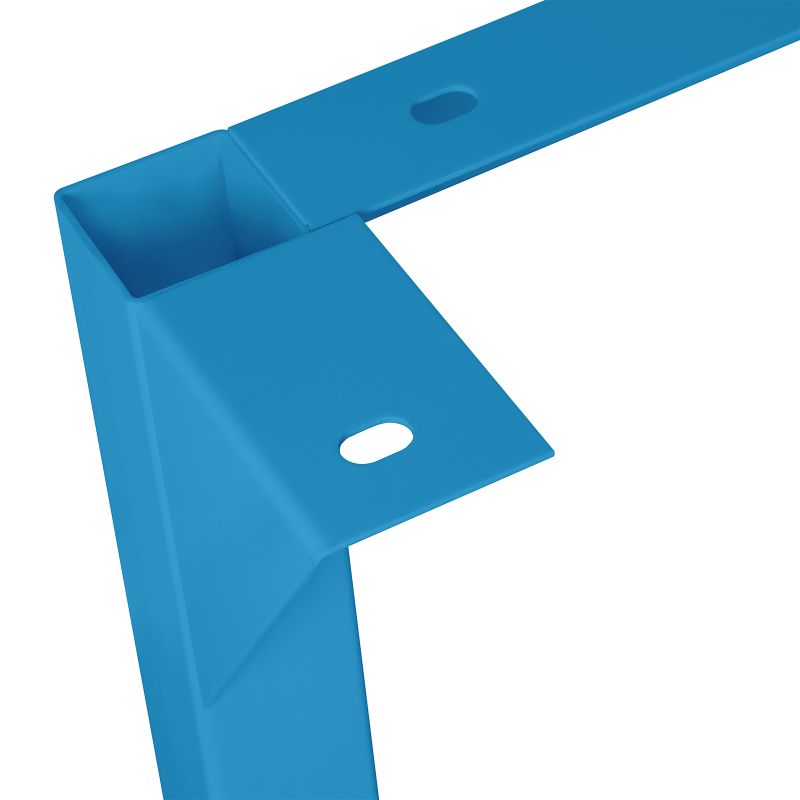 Werkbankfuss Höhe 800 mm Lichtblau – Bild 3
