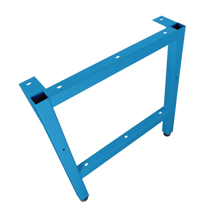 Werkbankfuss Höhe 800 mm Lichtblau – Bild 4