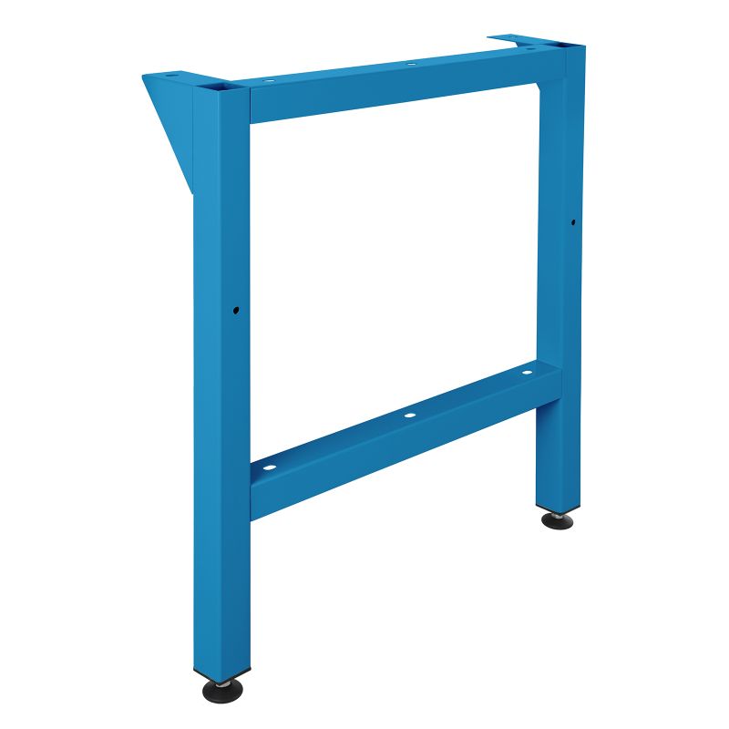 Werkbankfuss Höhe 800 mm Lichtblau – Bild 5
