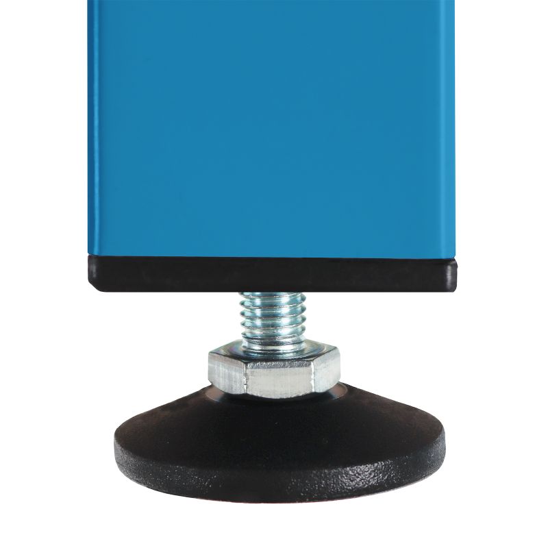 Werkbankfuss Höhe 800 mm Lichtblau – Bild 7