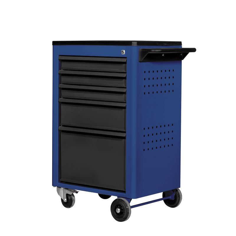 "FLEXX" Werkstattwagen Basic, 5 Schubladen – Bild 2