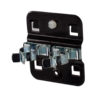 ADB Lochwand-Werkzeugklemme, doppelt, �� 19 mm, RAL