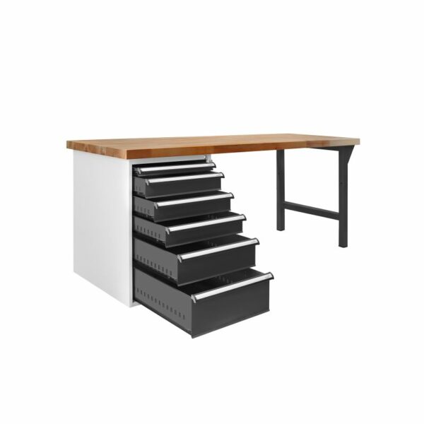 Alternative view of ADB Werkbank PROFI 2000, 6 Schubladen