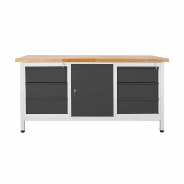 "RHYNOX" Werkbank + Tür + 6 Schubladen