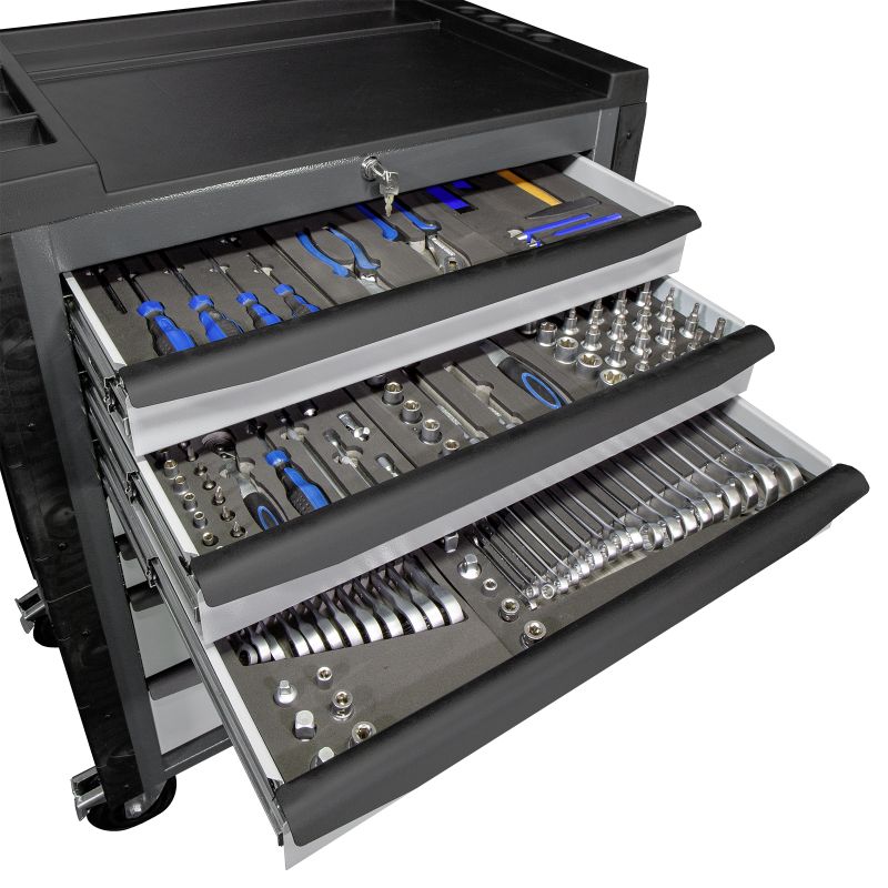 "DRAXX" Werkstattwagen inkl. 190tlg. Werkzeugset – Bild 4